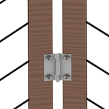 4-panel Wooden and wire fence indoor    pet folding door isolation fence