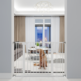 Retractable Pet Child Safety Gate Door Adjustable Durable Metal Security Door