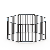Metal Easy Install Black Popular Pre Assembled Pet Playpen Fences