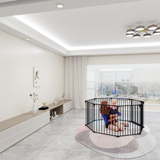 Metal Easy Install Black Popular Pre Assembled Pet Playpen Fences