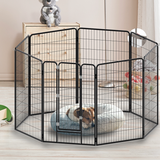 8-piece metal fence for foldable sports outdoor pets