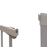Retractable Pet Child Safety Gate Door Adjustable Durable Metal Security Door