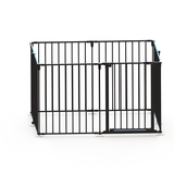 Metal Easy Install Black Popular Pre Assembled Pet Playpen Fences