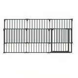 Metal Easy Install Black Popular Pre Assembled Pet Playpen Fences