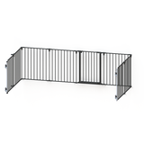 Metal Easy Install Black Popular Pre Assembled Pet Playpen Fences