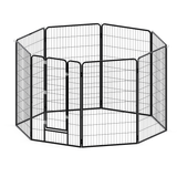 8-piece metal fence for foldable sports outdoor pets